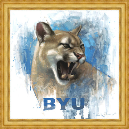 Go Cougs Large Wall Art