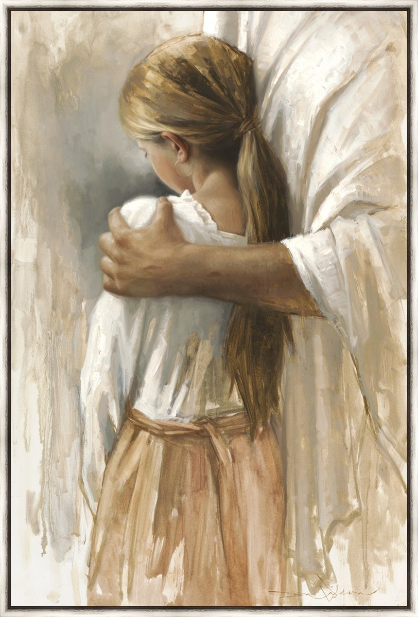 Embraced By His Love Large Wall Art