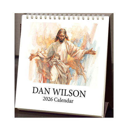 Dan Wilson Desktop Calendar 2026
