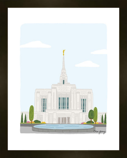 Ogden Temple Faux Mat
