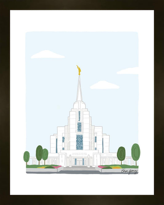 Rexburg Temple Faux Mat