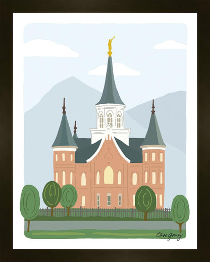 Provo City Center Temple Faux Mat