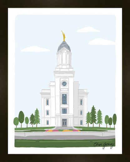 Cedar City Temple Faux Mat