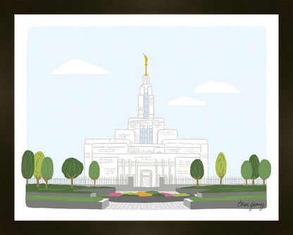 Draper Temple Faux Mat