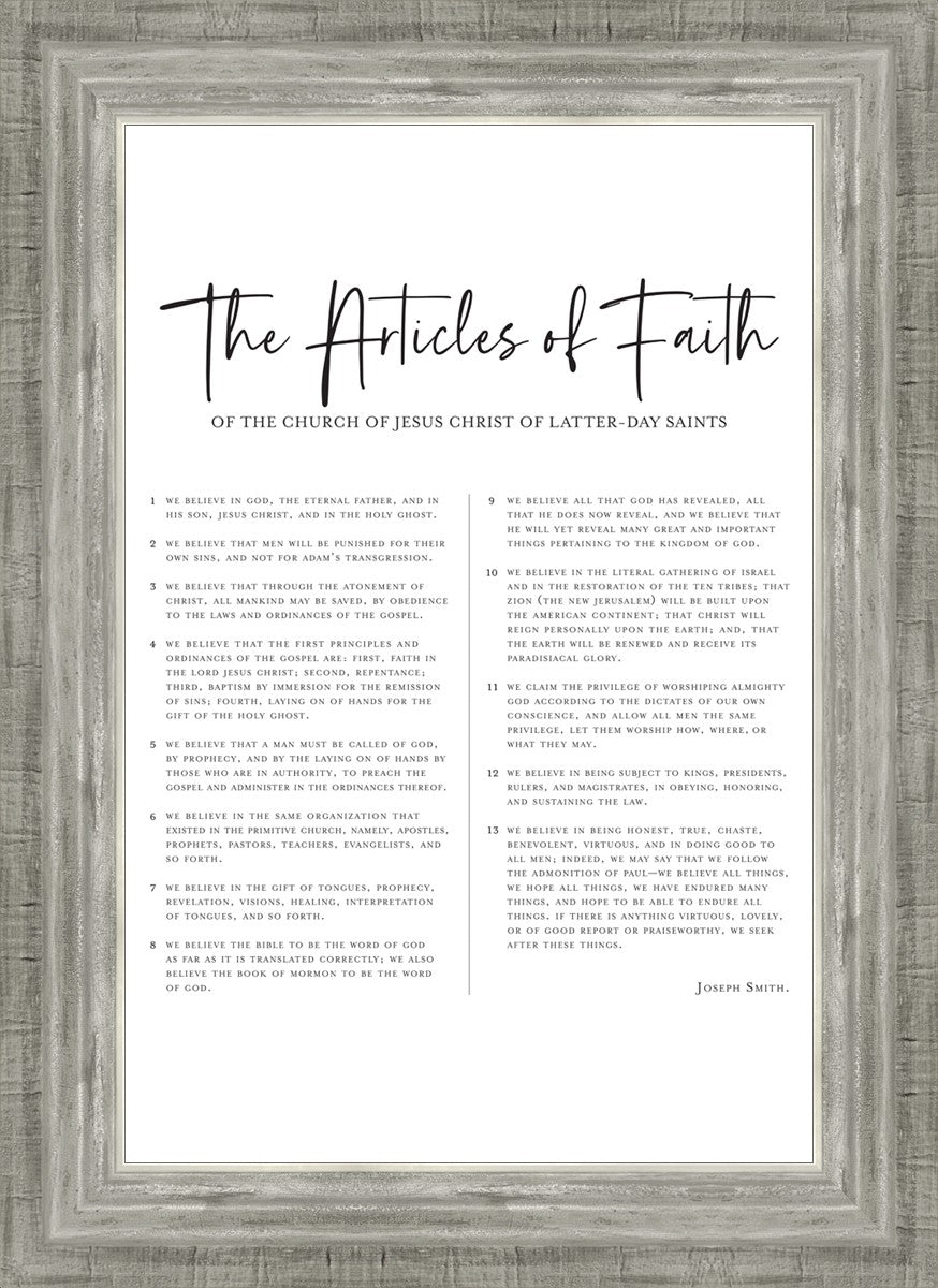 Articles of Faith