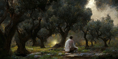 Gethsemane Large Wall Art Gallery Wrap