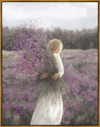 The Mother Gardener Large Wall Art Gallery Wrap