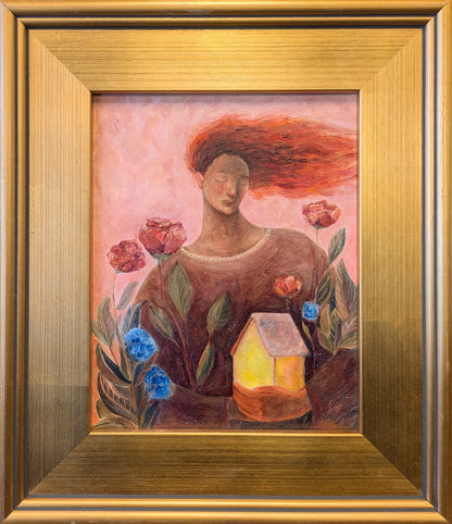 Lioness at The Gate Original Artwork