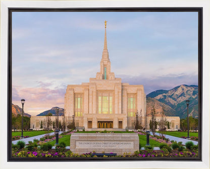 Ogden Temple 08 Gallery Wrap