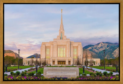 Ogden Temple 08 Gallery Wrap