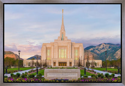 Ogden Temple 08 Gallery Wrap
