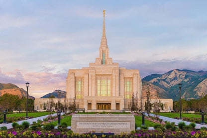 Ogden Temple 08 Gallery Wrap