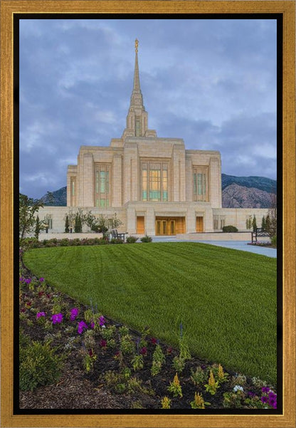 Ogden Temple 01 Gallery Wrap