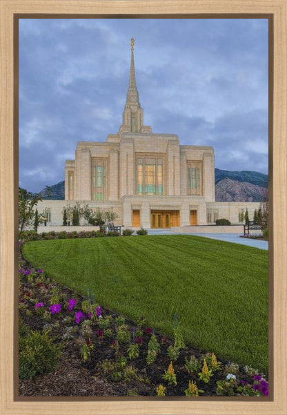 Ogden Temple 01 Gallery Wrap