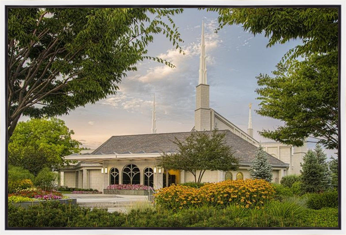 Boise Temple 01 Gallery Wrap