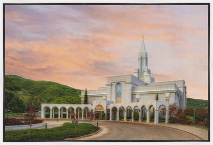 Bountiful Temple 14 Gallery Wrap