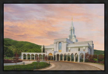 Bountiful Temple 14 Gallery Wrap