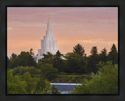 Idaho Falls Temple 08 Gallery Wrap