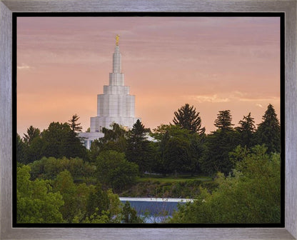 Idaho Falls Temple 08 Gallery Wrap
