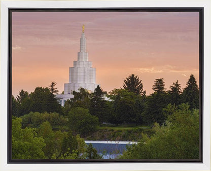 Idaho Falls Temple 08 Gallery Wrap