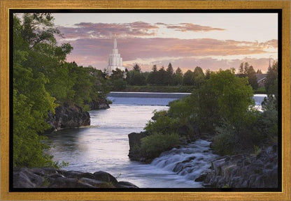 Idaho Falls Temple 09 Gallery Wrap