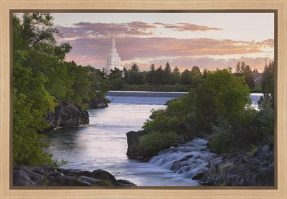 Idaho Falls Temple 09 Gallery Wrap