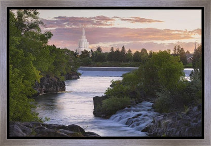 Idaho Falls Temple 09 Gallery Wrap