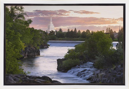 Idaho Falls Temple 09 Gallery Wrap