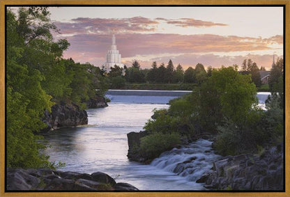 Idaho Falls Temple 09 Gallery Wrap