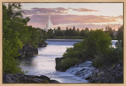 Idaho Falls Temple 09 Gallery Wrap