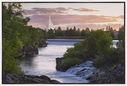 Idaho Falls Temple 09 Gallery Wrap