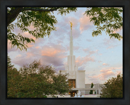 Denver Temple 01 Gallery Wrap