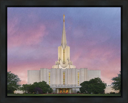 Jordan River Temple 01 Gallery Wrap