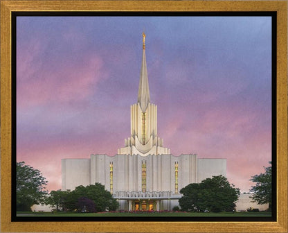 Jordan River Temple 01 Gallery Wrap