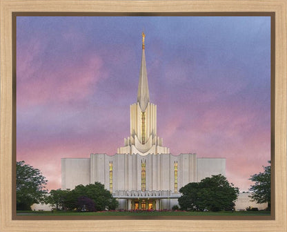 Jordan River Temple 01 Gallery Wrap