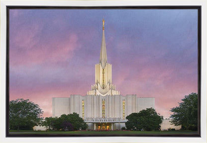 Jordan River Temple 01 Gallery Wrap