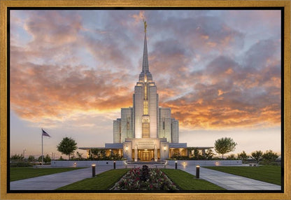 Rexburg Temple 03 Gallery Wrap