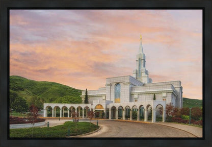 Bountiful Temple 14 Gallery Wrap