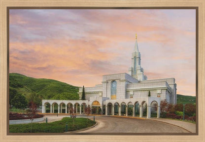 Bountiful Temple 14 Gallery Wrap