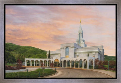 Bountiful Temple 14 Gallery Wrap
