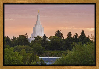 Idaho Falls Temple 08 Gallery Wrap