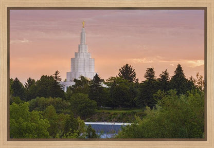 Idaho Falls Temple 08 Gallery Wrap