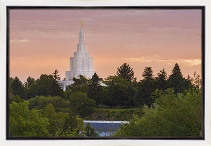 Idaho Falls Temple 08 Gallery Wrap