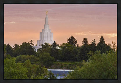 Idaho Falls Temple 08 Gallery Wrap