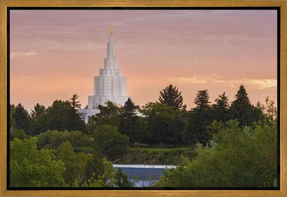 Idaho Falls Temple 08 Gallery Wrap