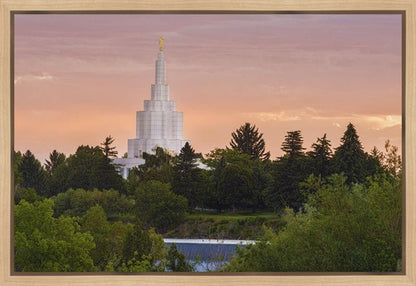 Idaho Falls Temple 08 Gallery Wrap