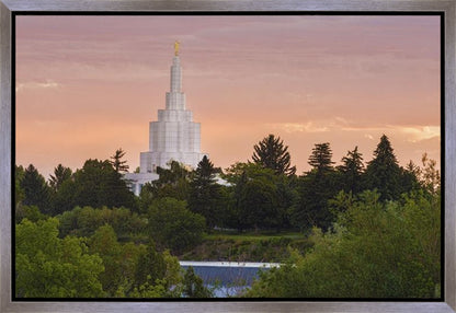 Idaho Falls Temple 08 Gallery Wrap