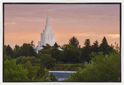 Idaho Falls Temple 08 Gallery Wrap