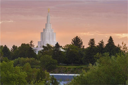 Idaho Falls Temple 08 Gallery Wrap