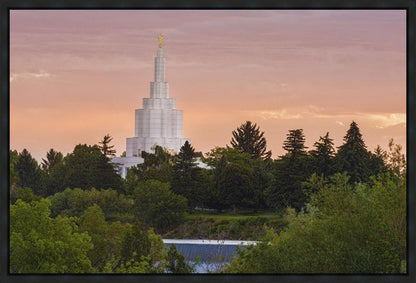 Idaho Falls Temple 08 Gallery Wrap